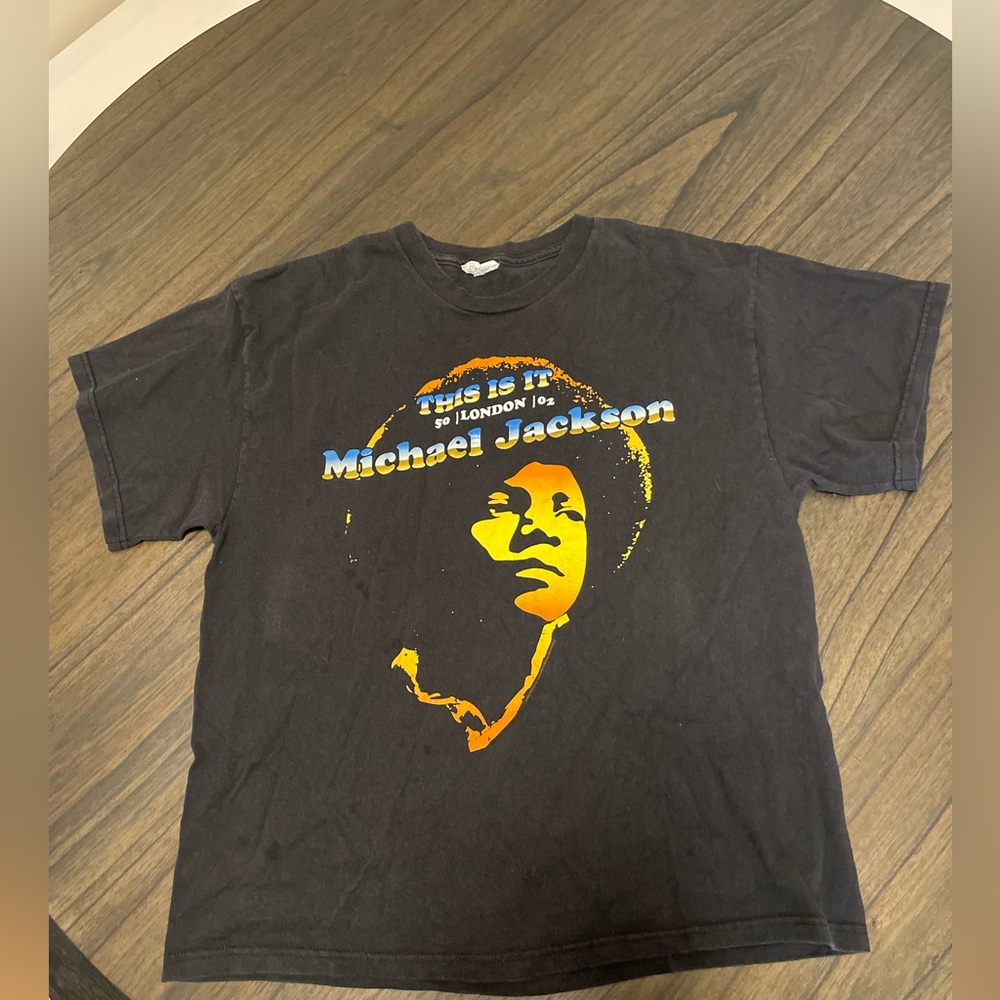 Vintage 2002 Michael Jackson tee size XL